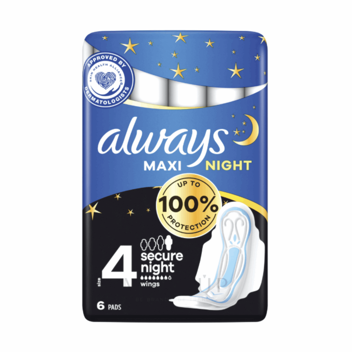 Always Maxi Night Size 4 16/6ct**538241