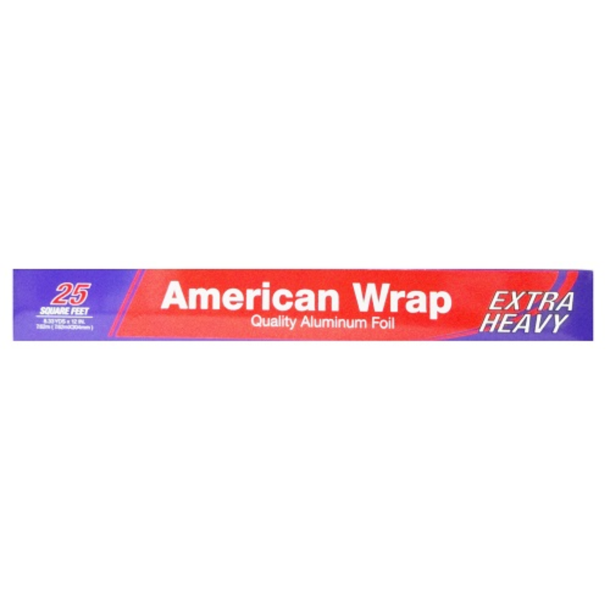 Papel de aluminio American Wrap 24/25 pies cuadrados