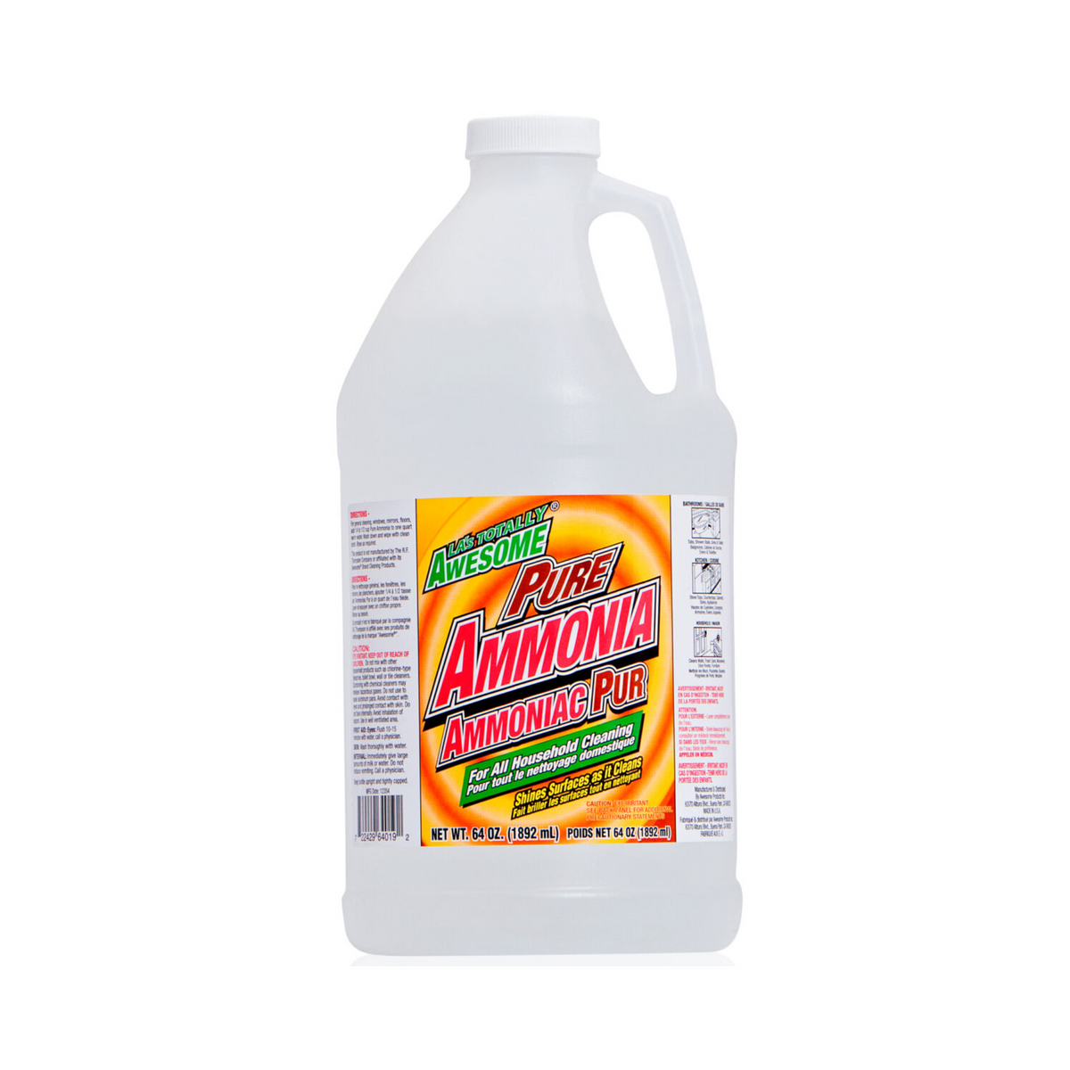 Awesome Ammonia Clear 6/64oz