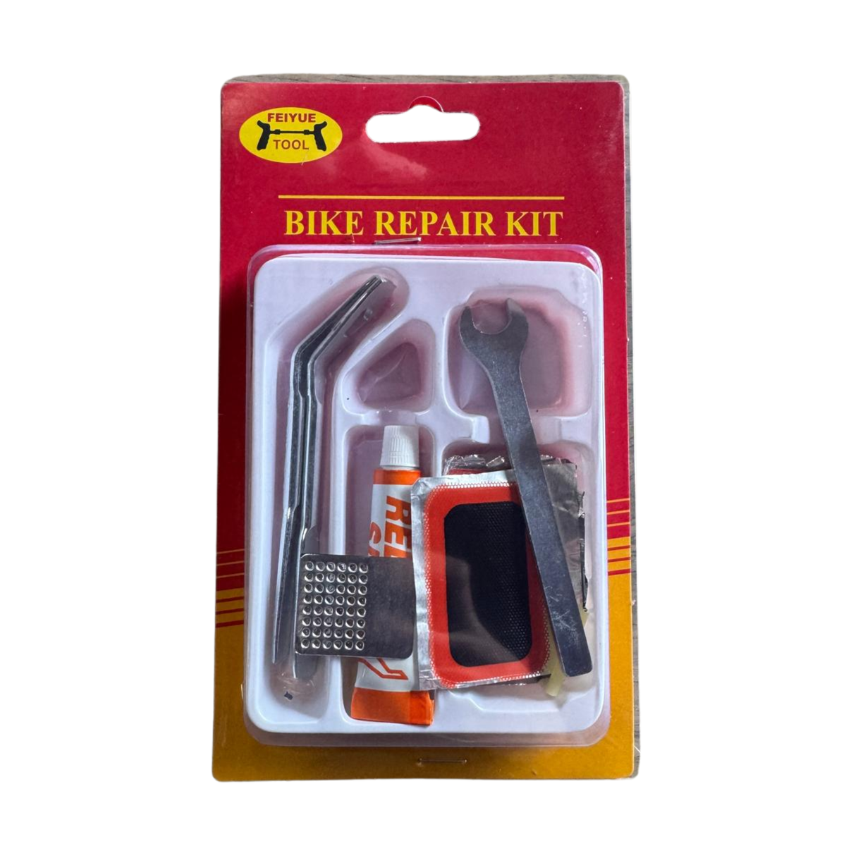 Kit de reparación de neumáticos de bicicleta 12/1ct