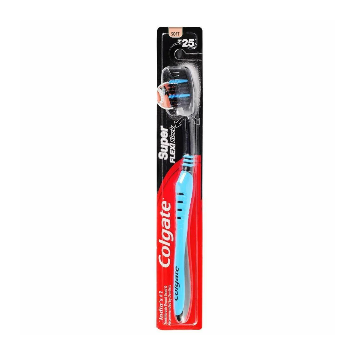 Cepillo dental Colgate Charcoal Super Flexi 12/1ud