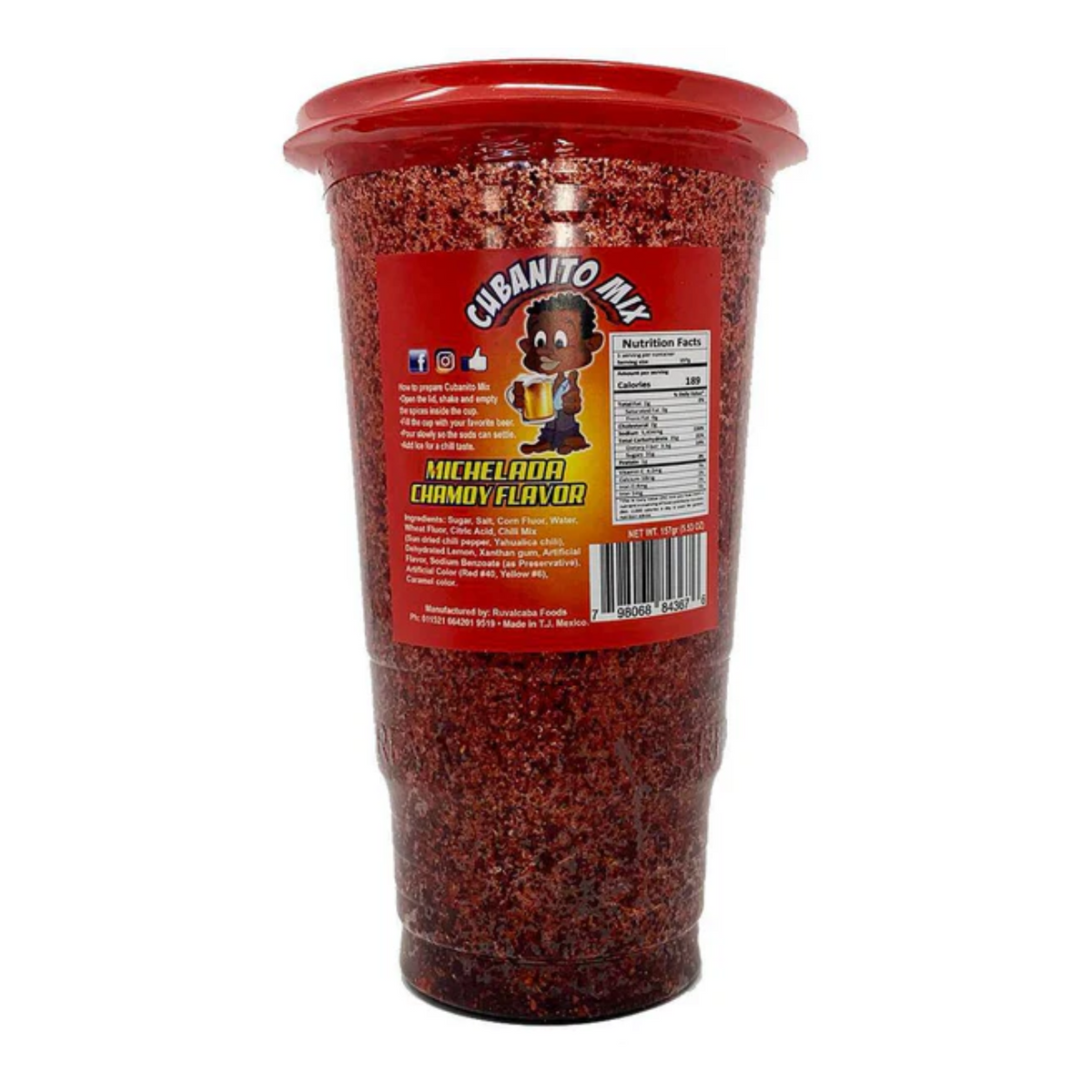 Cubanito Michelada Chamoy 12/1ct