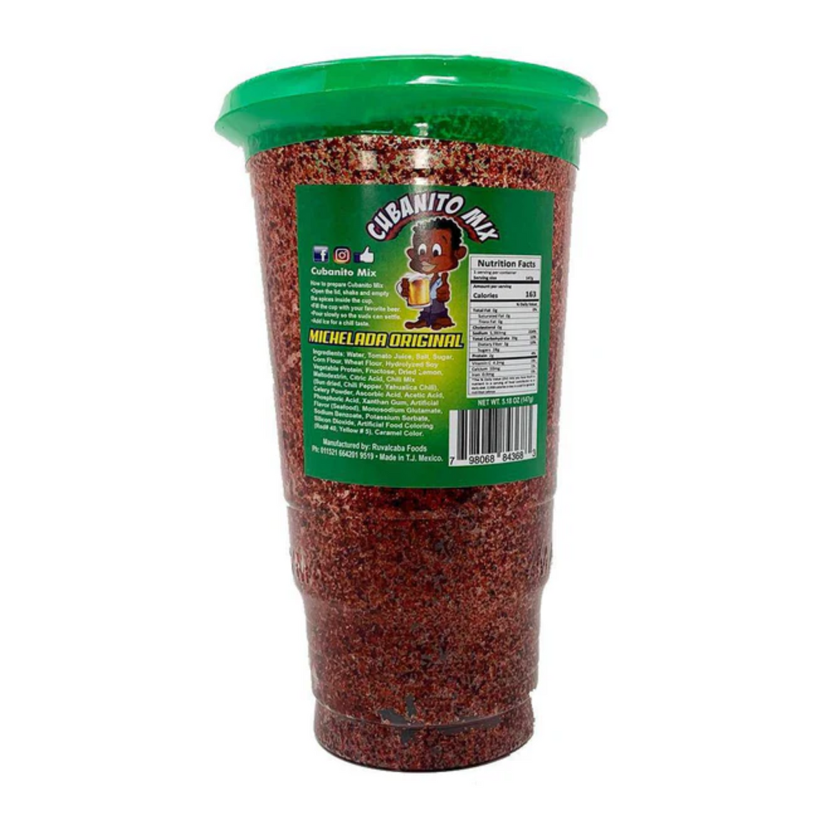 Cubanito Michelada Original 12/1ct
