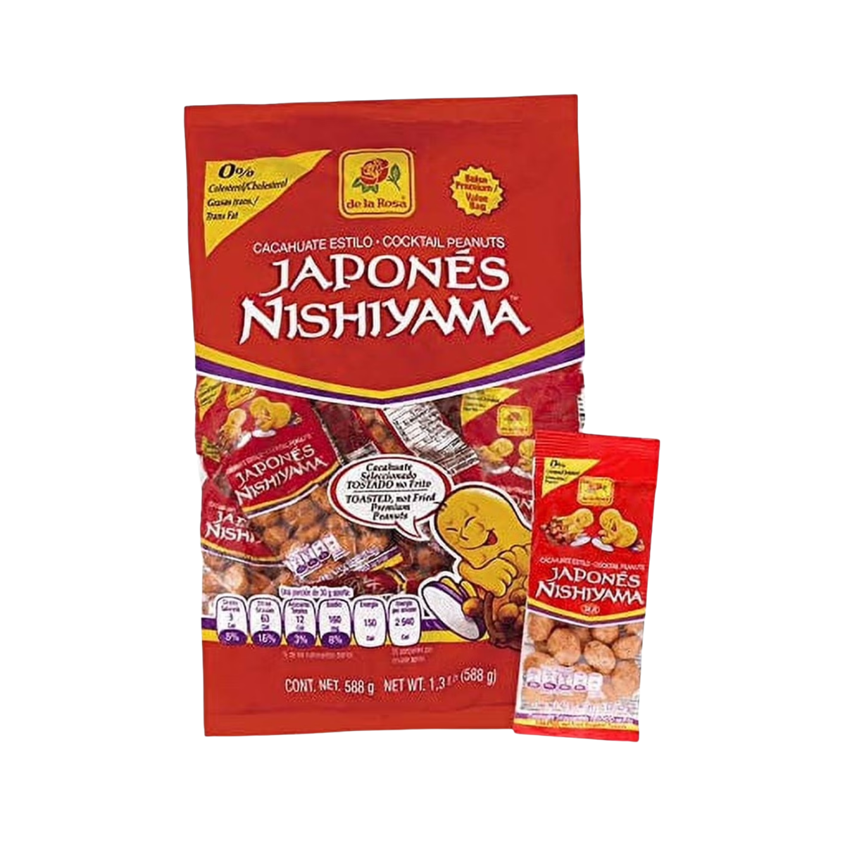 Cacahuates japoneses DLR 588g