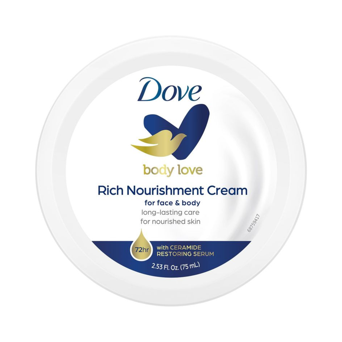 Dove Beauty Cream Original 12/75ml