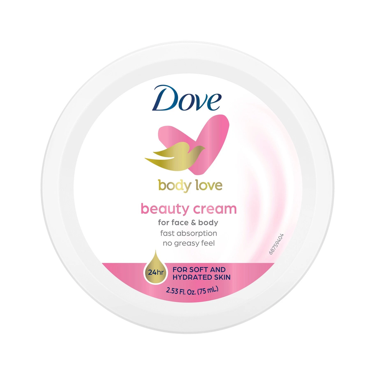 Dove Beauty Cream Pink 12/75ml