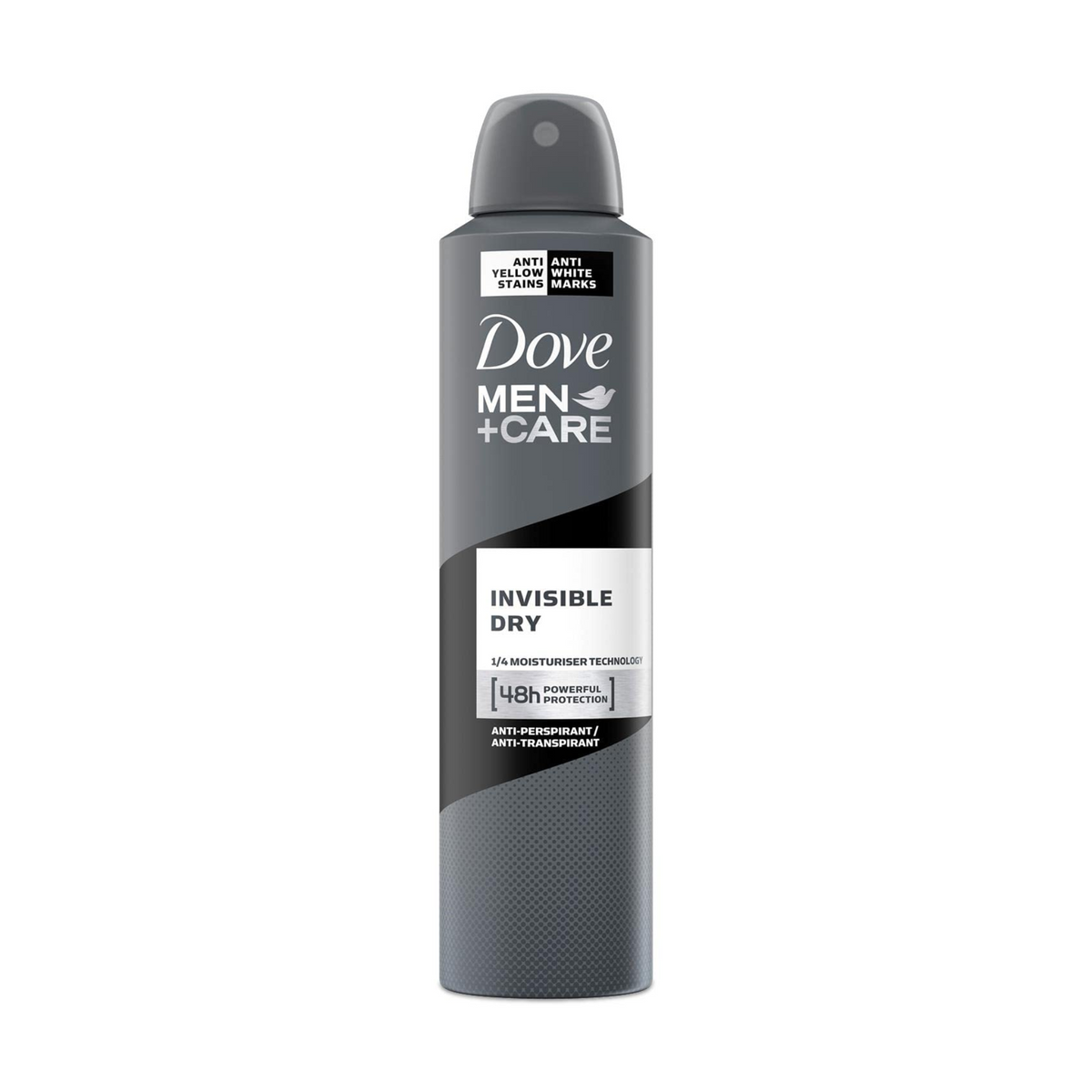 Desodorante en aerosol Dove Men Invisible 6/150 ml