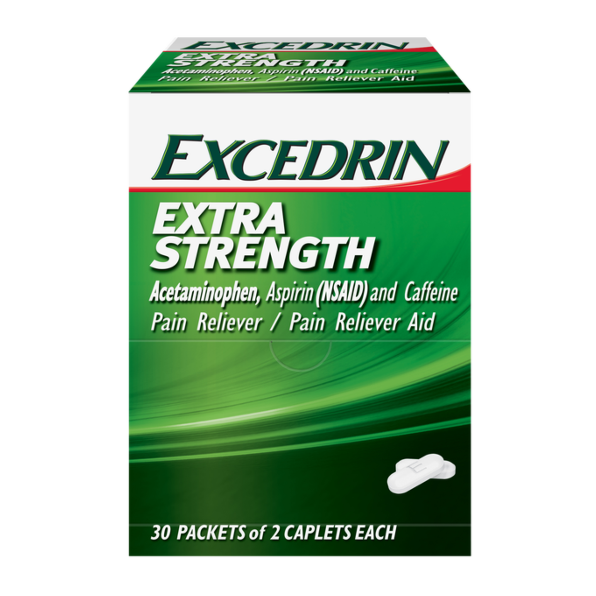 Excedrin Extra Strength 25 Pouches of 2