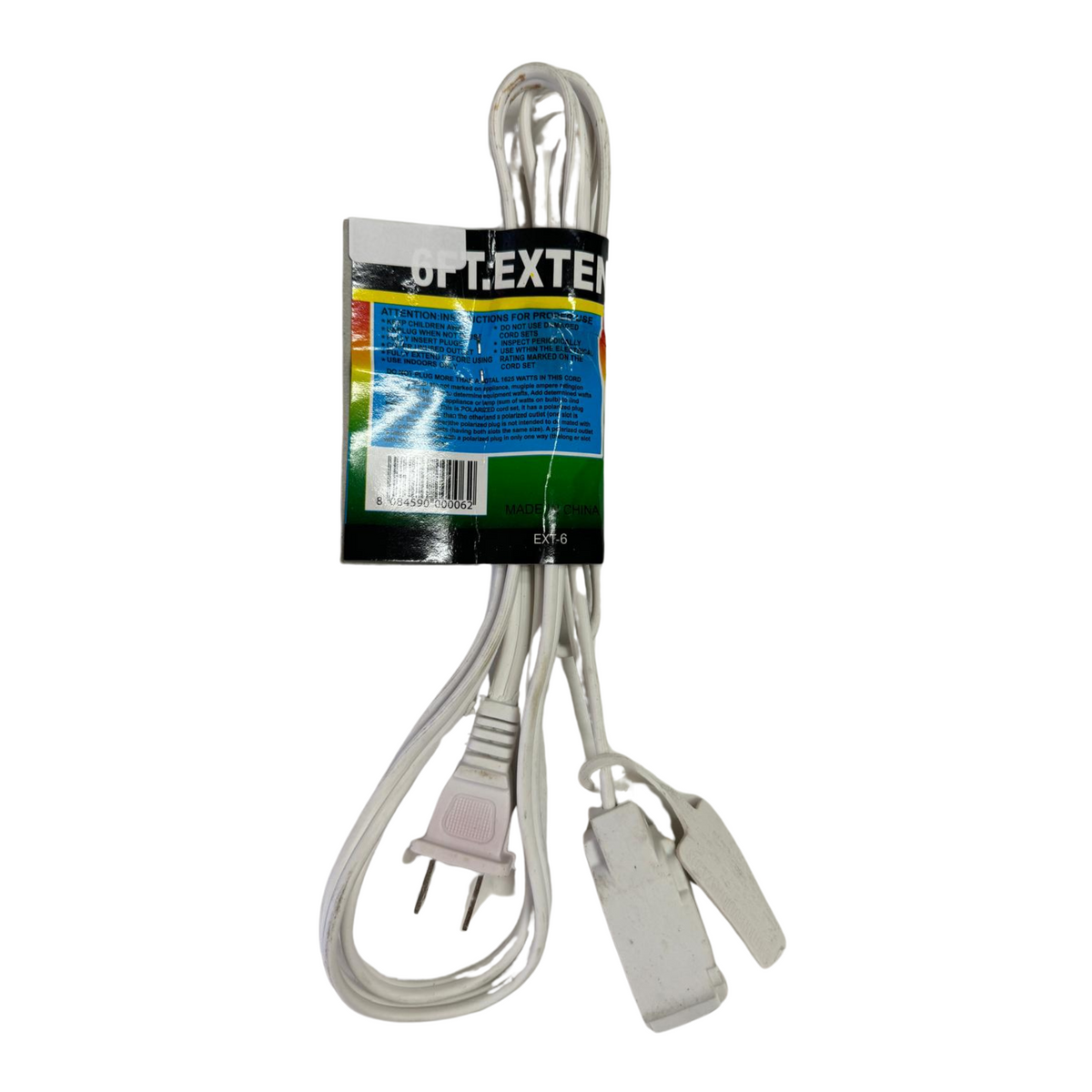 Cable alargador 12/6 pies