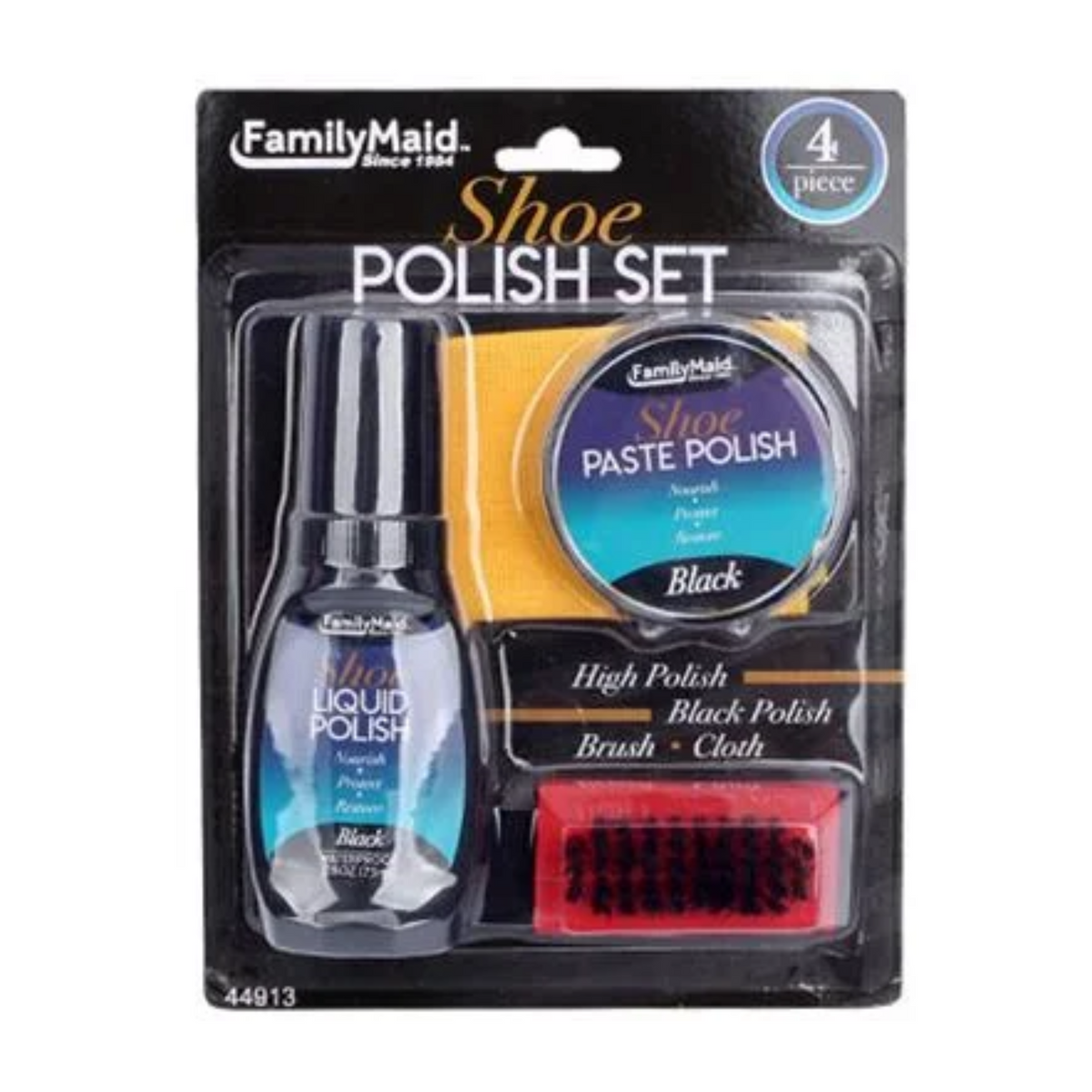 Kit de betún para calzado FamilyMaid 12/1ct