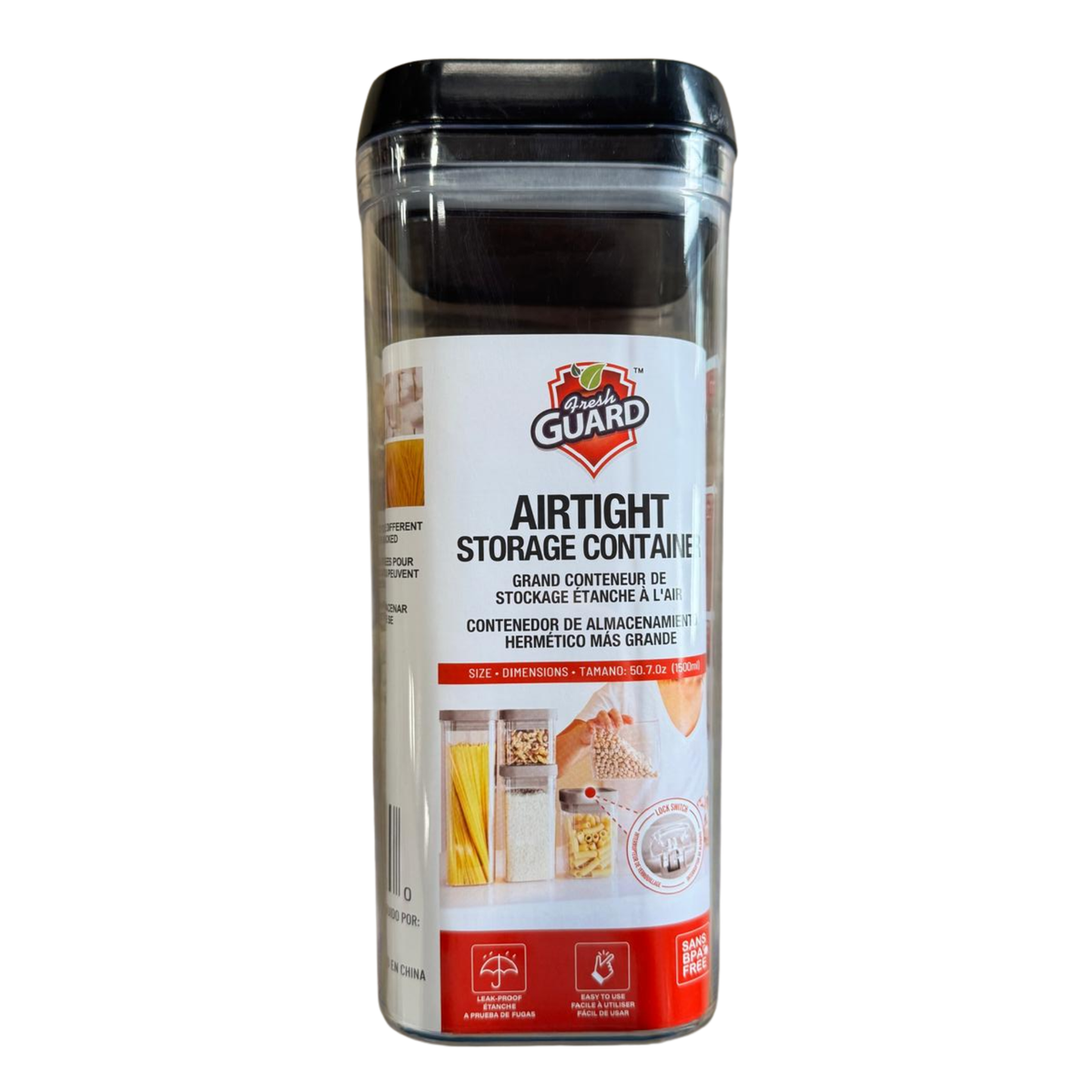 Recipiente de almacenamiento hermético FreshGuard pequeño 1/51 oz