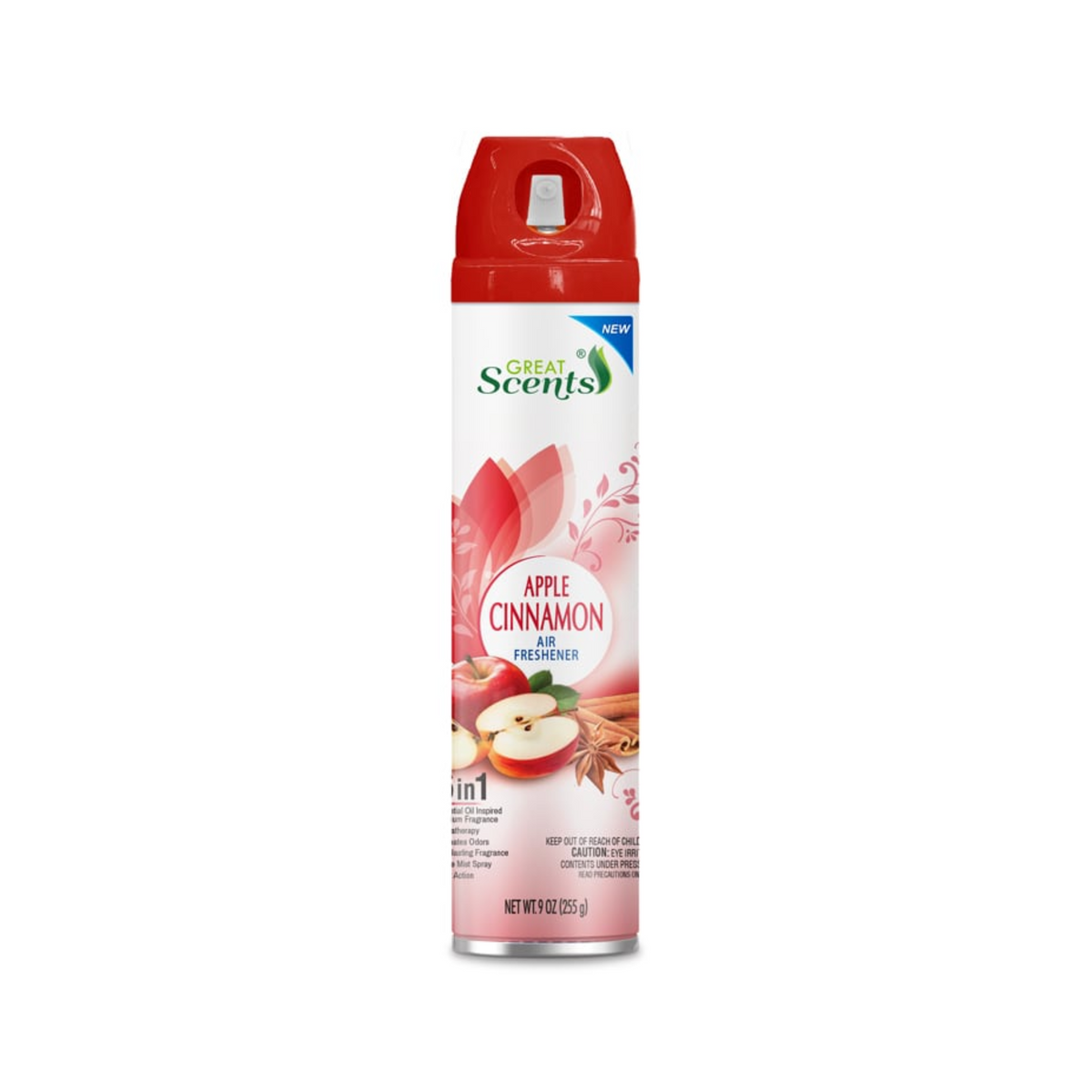 Great Scents Spray Apple Cinnamon 12/10oz