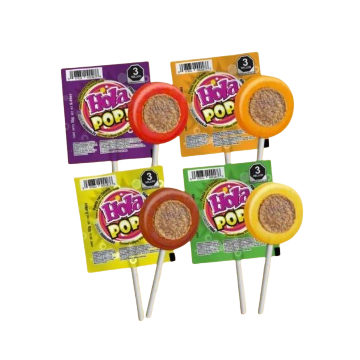 Paletas Hola Pop 12/4ct