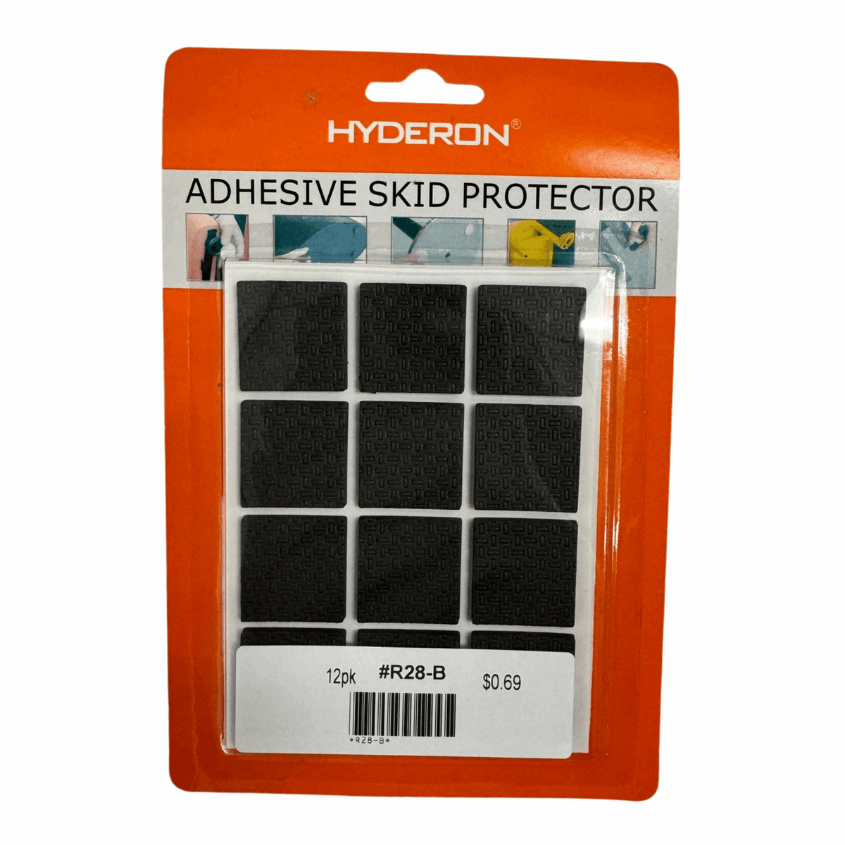 Hyderon Skid Protector Square Large 12/1ct