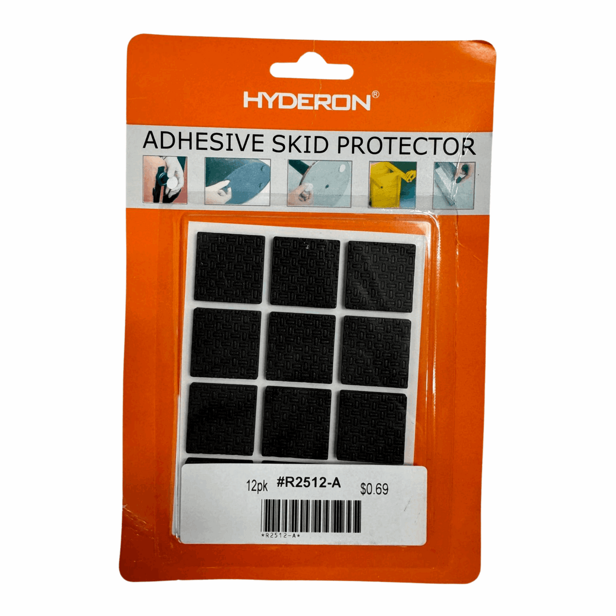 Hyderon Skid Protector Square Medium 12/1ct