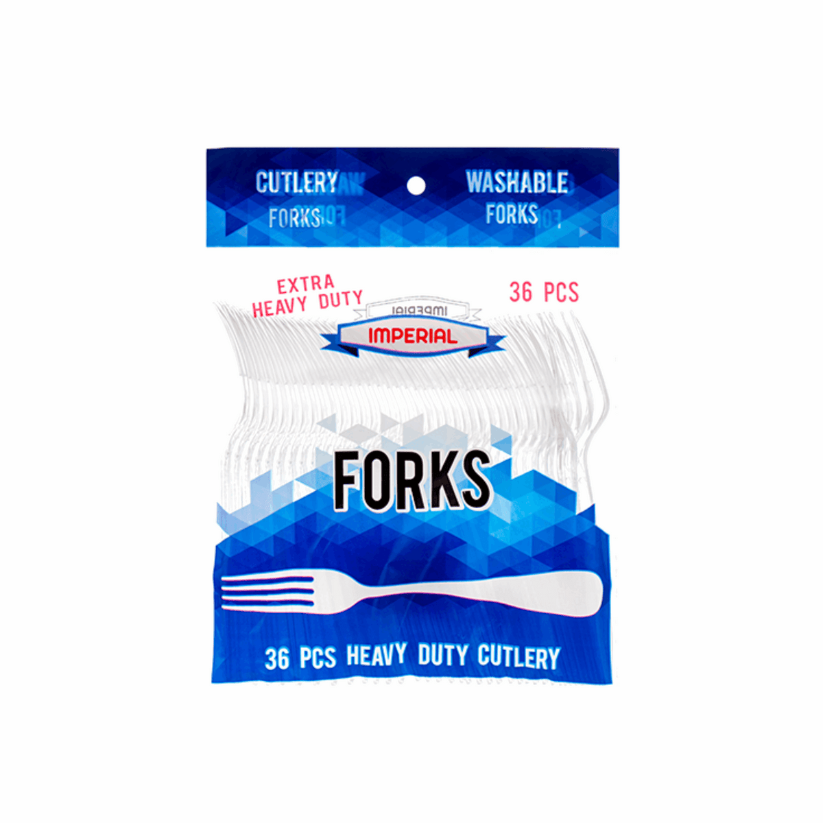 Imperial Washable Forks 48/36ct