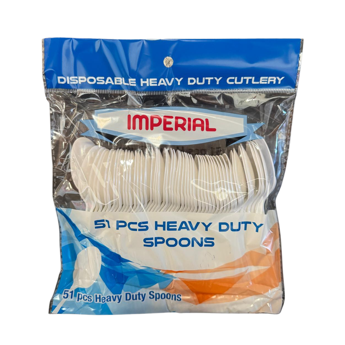 Cucharas resistentes Imperial lavables 48/51 unidades