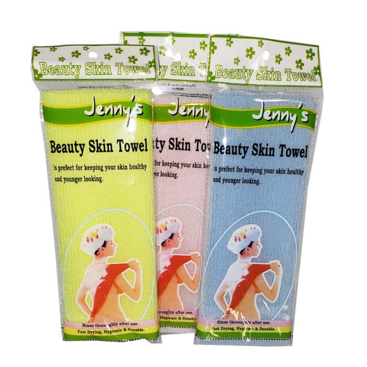Toalla para piel Jennys Beauty 12/1ud
