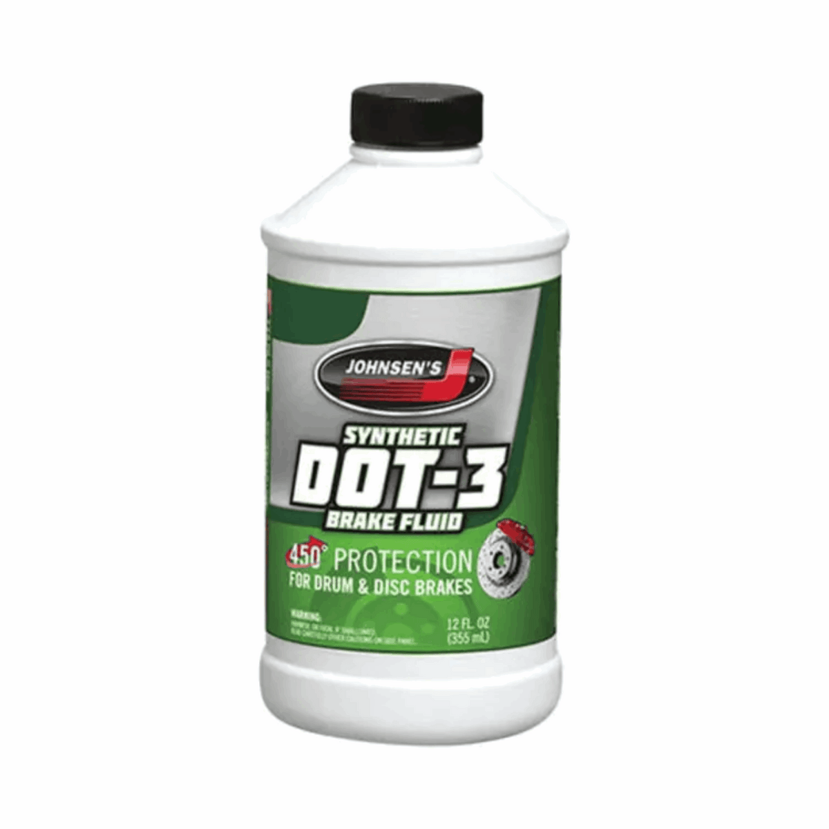 Johnsens Dot-3 Brake Fluid 12/12oz