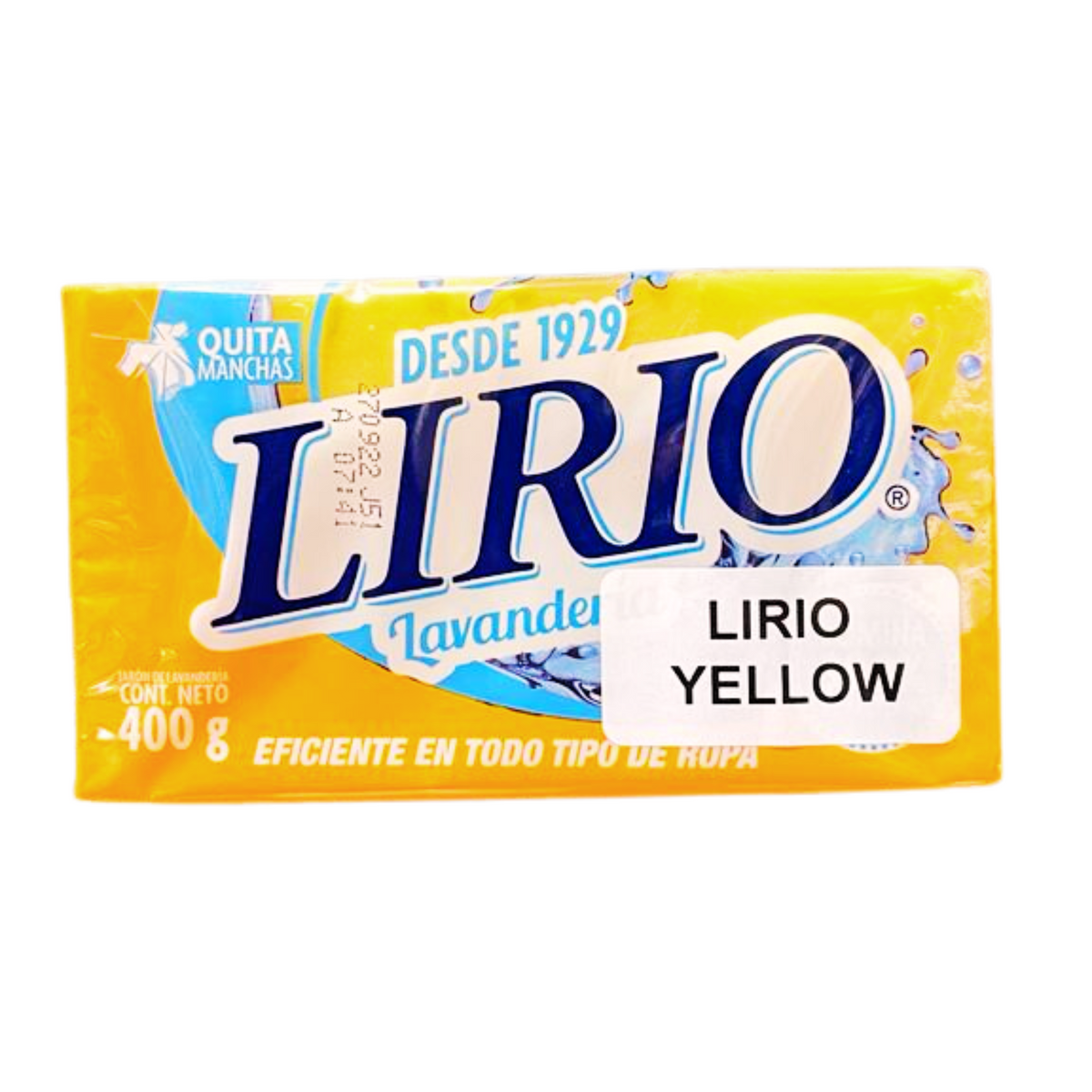 Lirio Barra Amarillo 25/400g