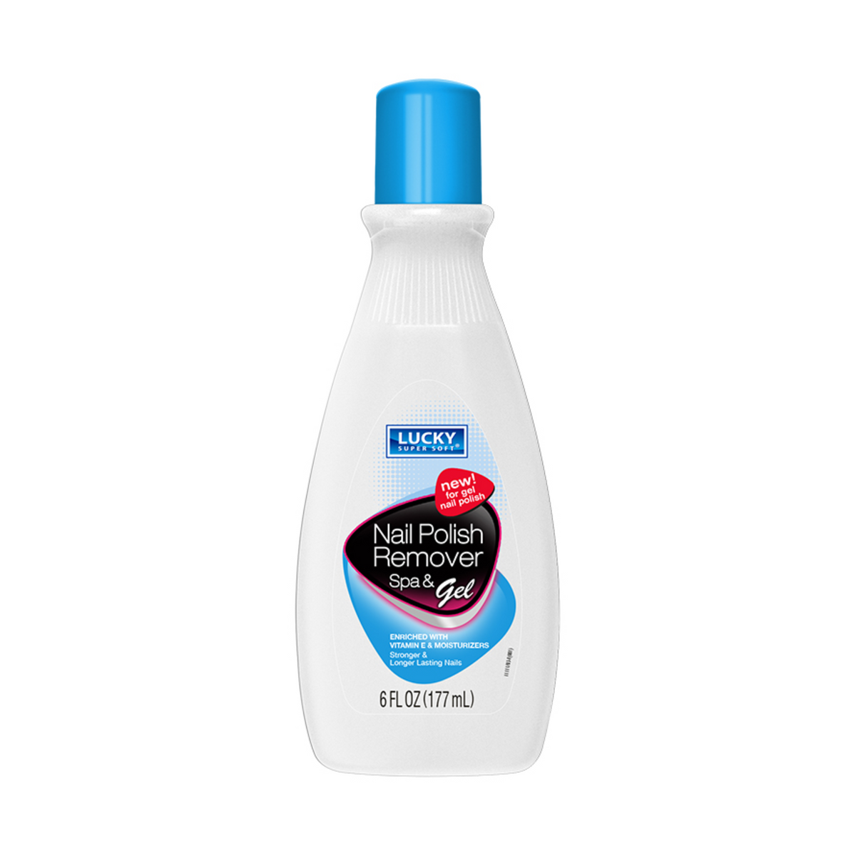 Lucky Nail Polish Remover Spa & Gel 12/8oz