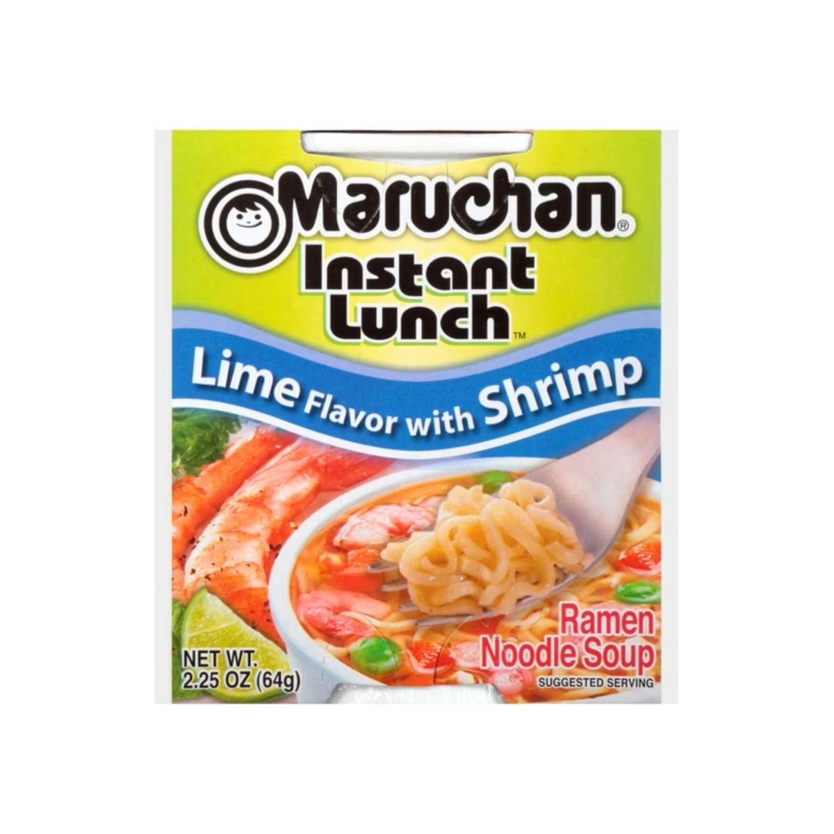Maruchan de camarón con limón, paquete de 12 unidades (1 unidad por paquete)