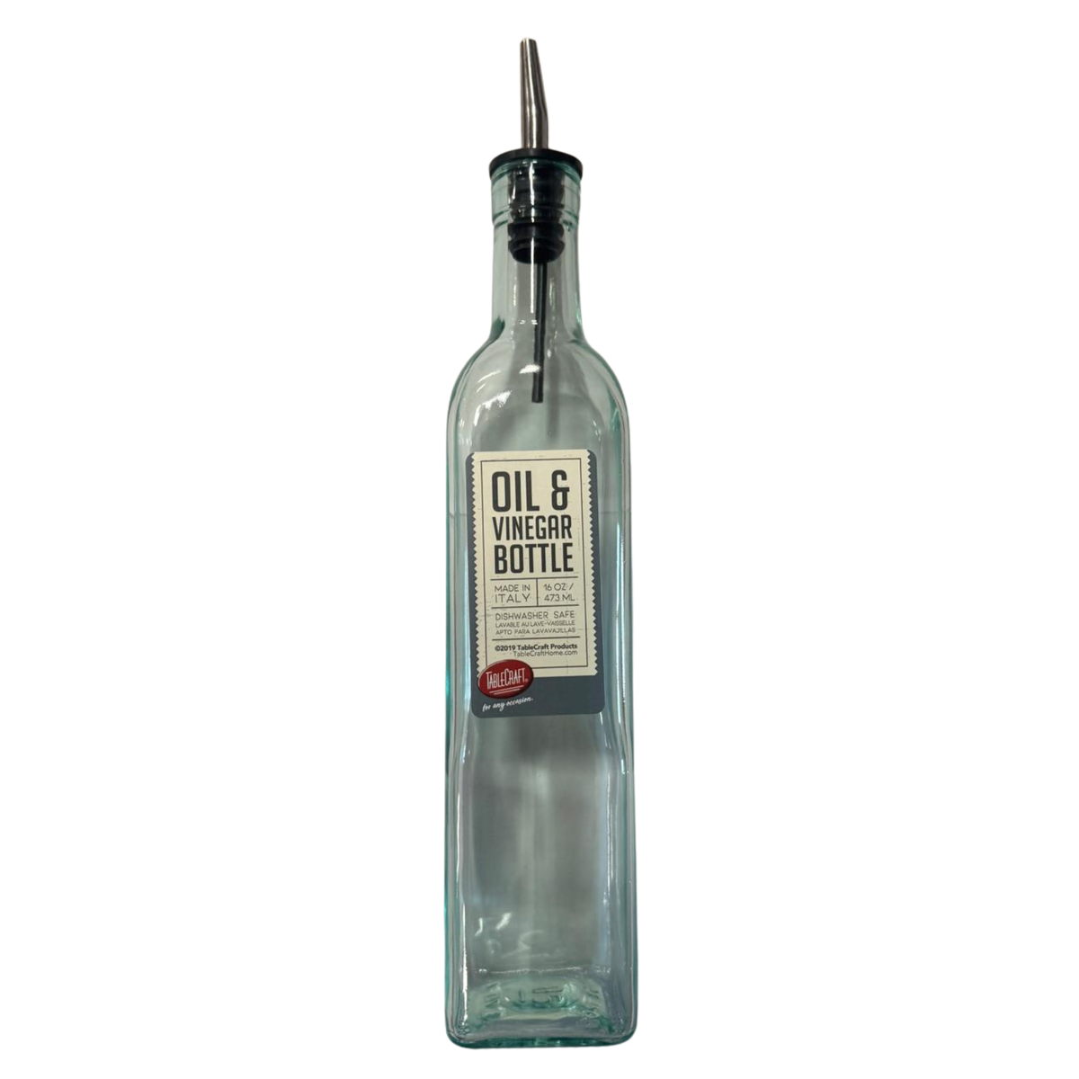 Botella de vidrio para aceite y vinagre 20/1 ud.
