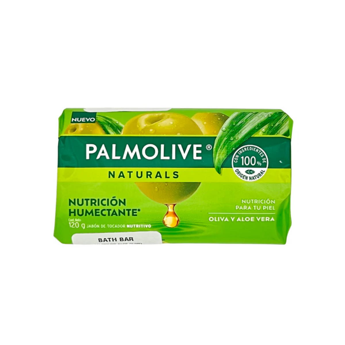 Palmolive Barra Oliva y Aloe Vera 24/120g