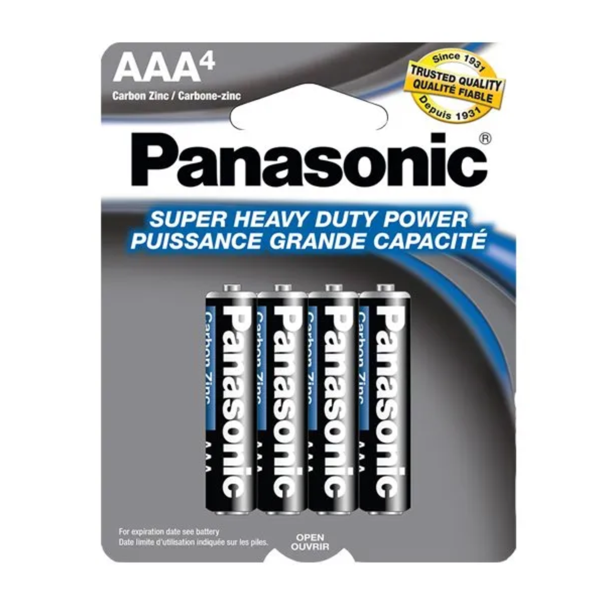 Pilas Panasonic AAA 12/4ct