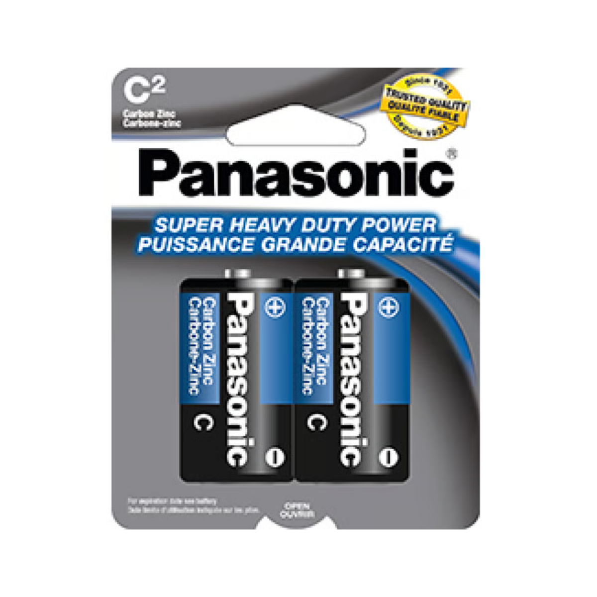 Baterías Panasonic C 12/2ct