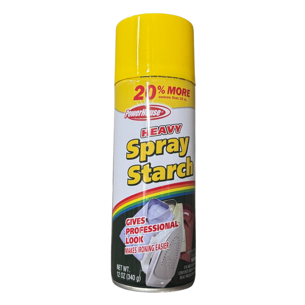 Powerhouse Heavy Spray Starch 12/14oz