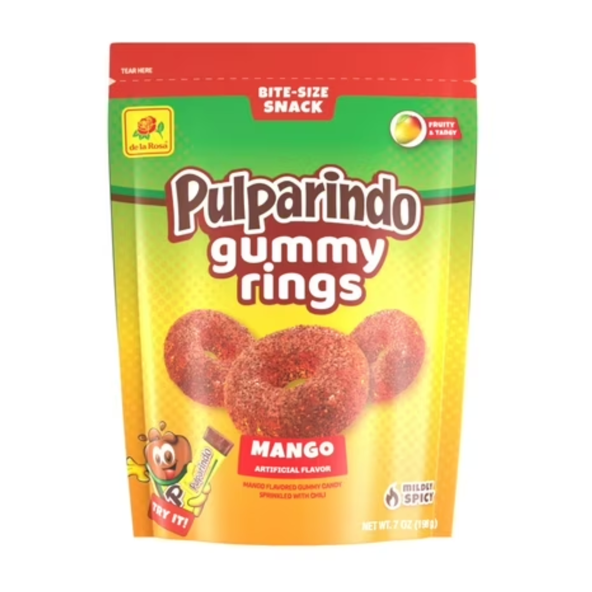 Gomitas de Pulparindo sabor mango 9oz