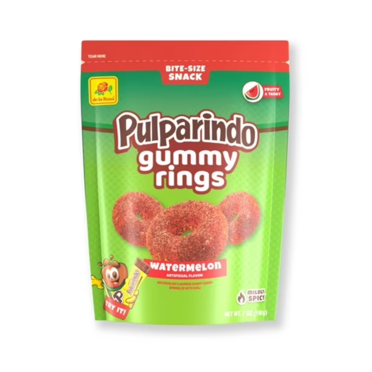 Gomitas de Pulparindo sabor sandía 9oz
