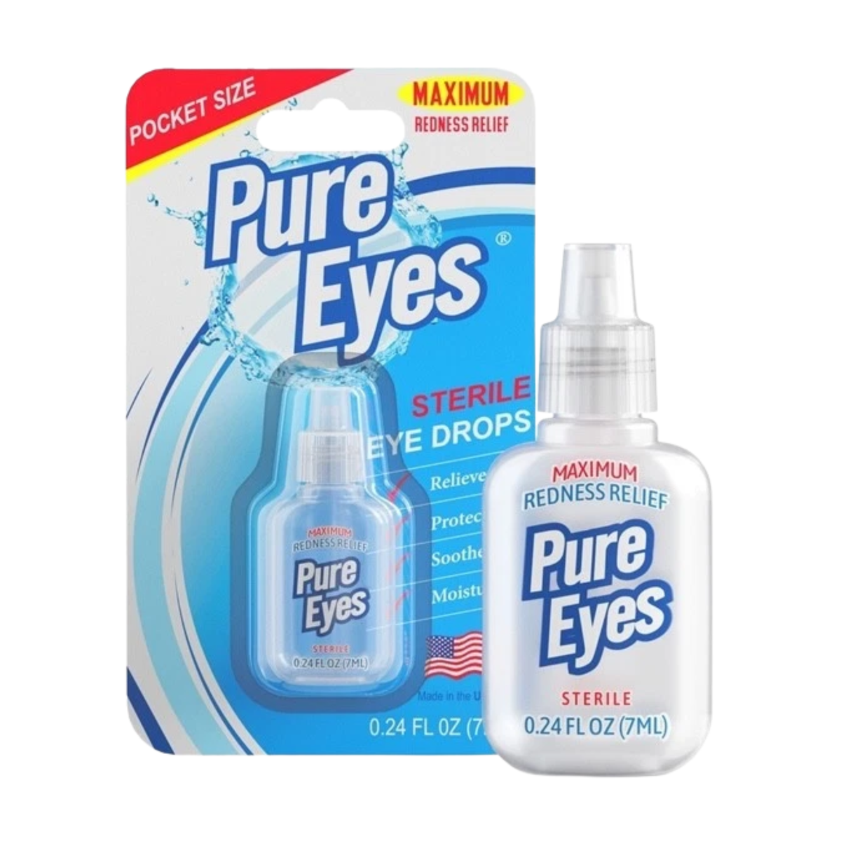 Gotas para los ojos Pure Eyes 12/0.24oz
