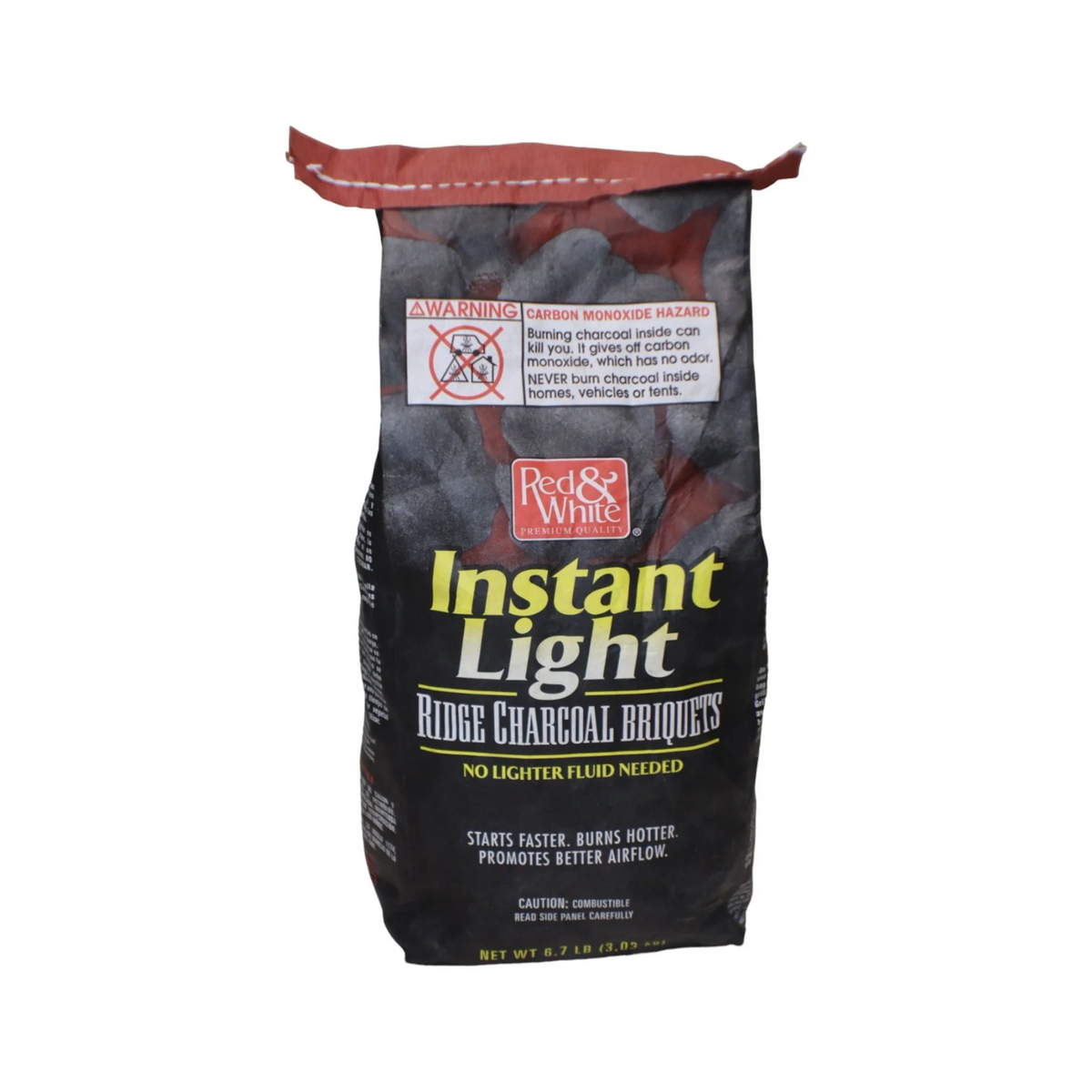 Carbón de encendido instantáneo R&W 6/6.7Lb