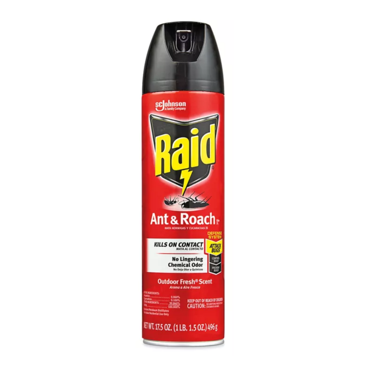 Raid Ant & Roach Killer Outdoor Fresh 12/17.5oz