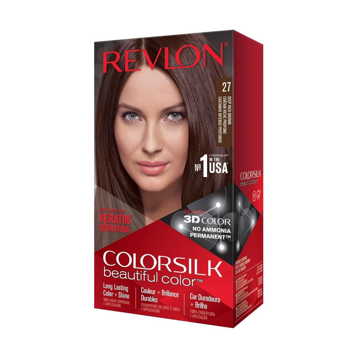 Revlon #27 Castaño Rico Profundo 3/10oz