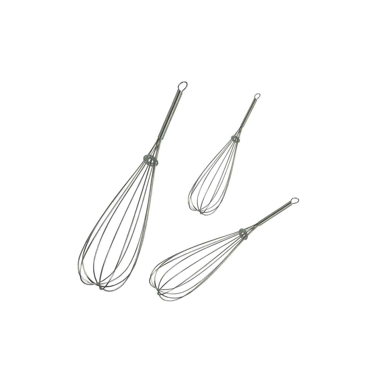 Stainless Steel Egg Beater 12/3ct