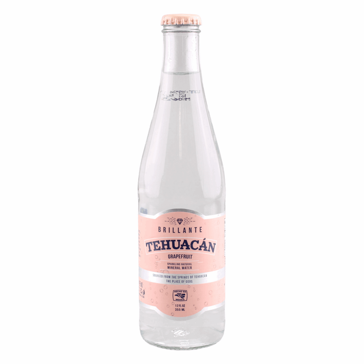 Tehuacan Grapefruit Sparkling Water 12/12oz +0.60CRV