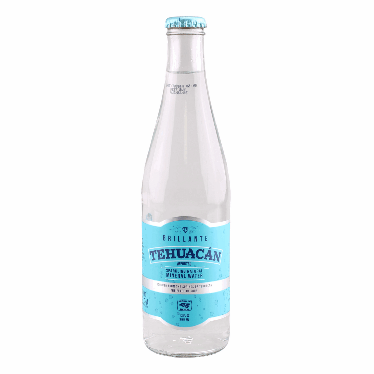 Tehuacan Sparkling Water 12/12oz +0.60CRV