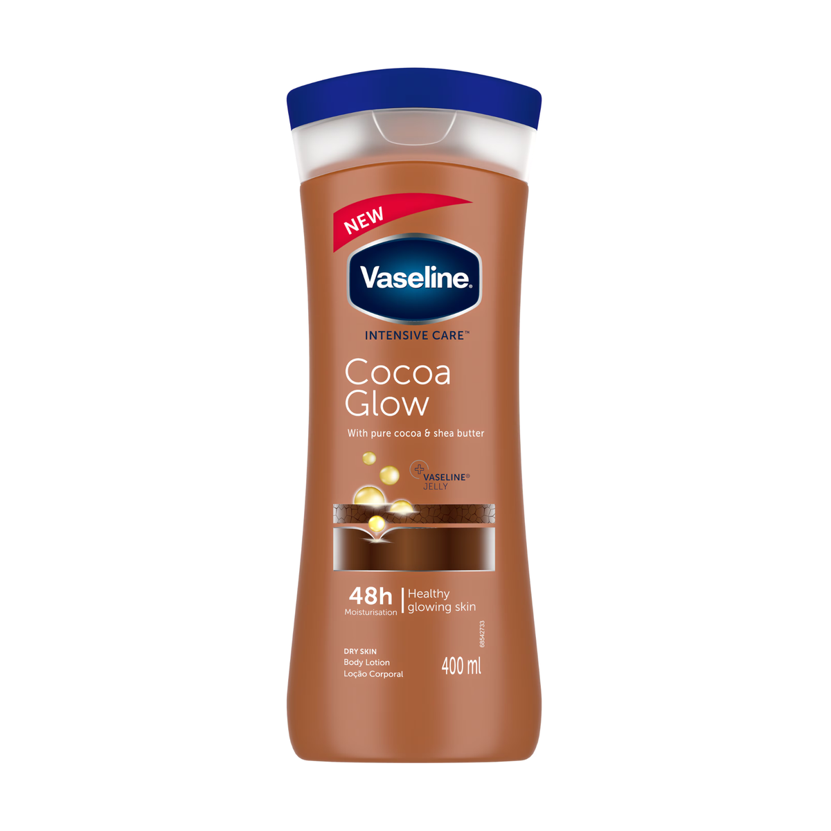 Loción Vaseline Cocoa Glow 6/400ml