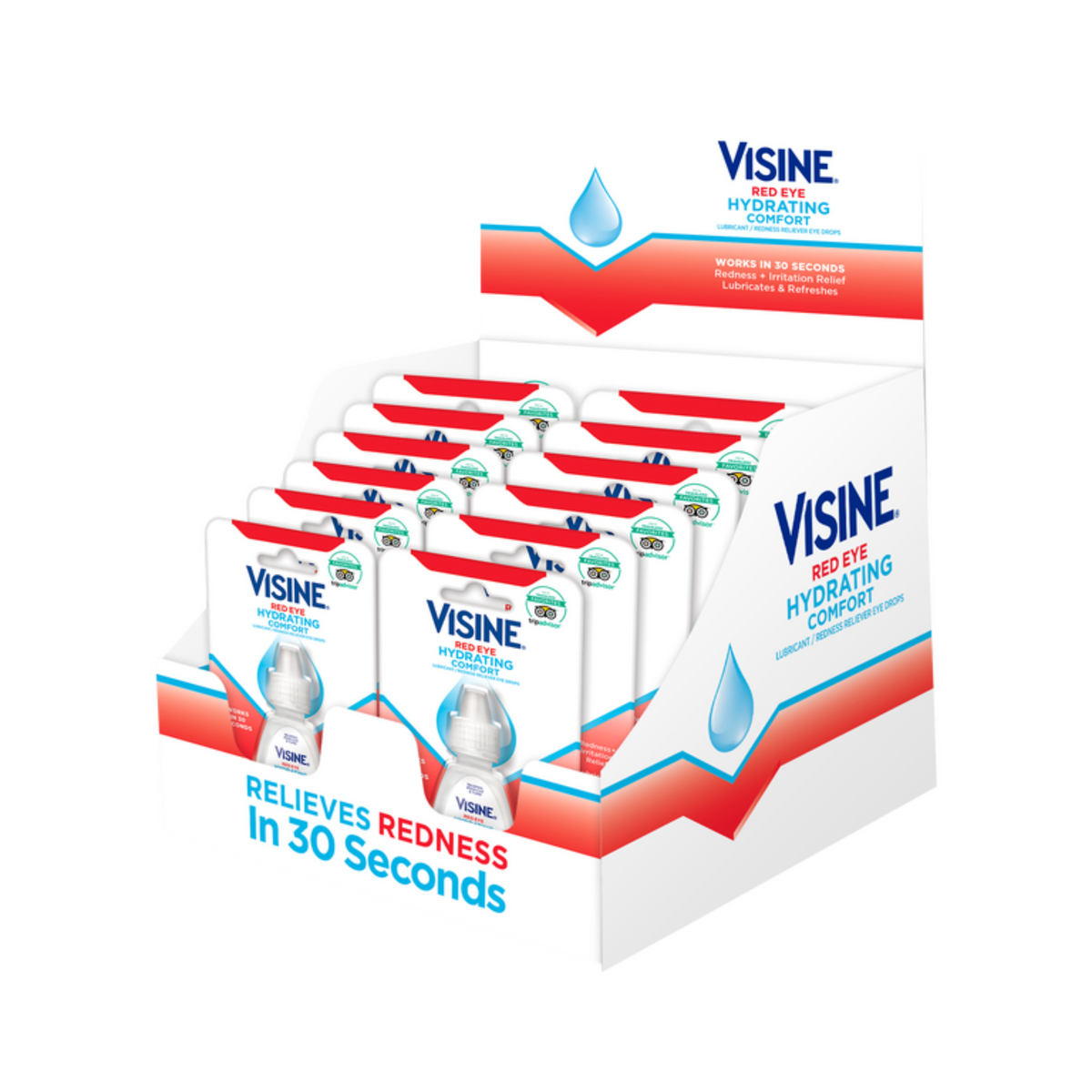 Exhibidor de Visine Red Eye 12/1ct