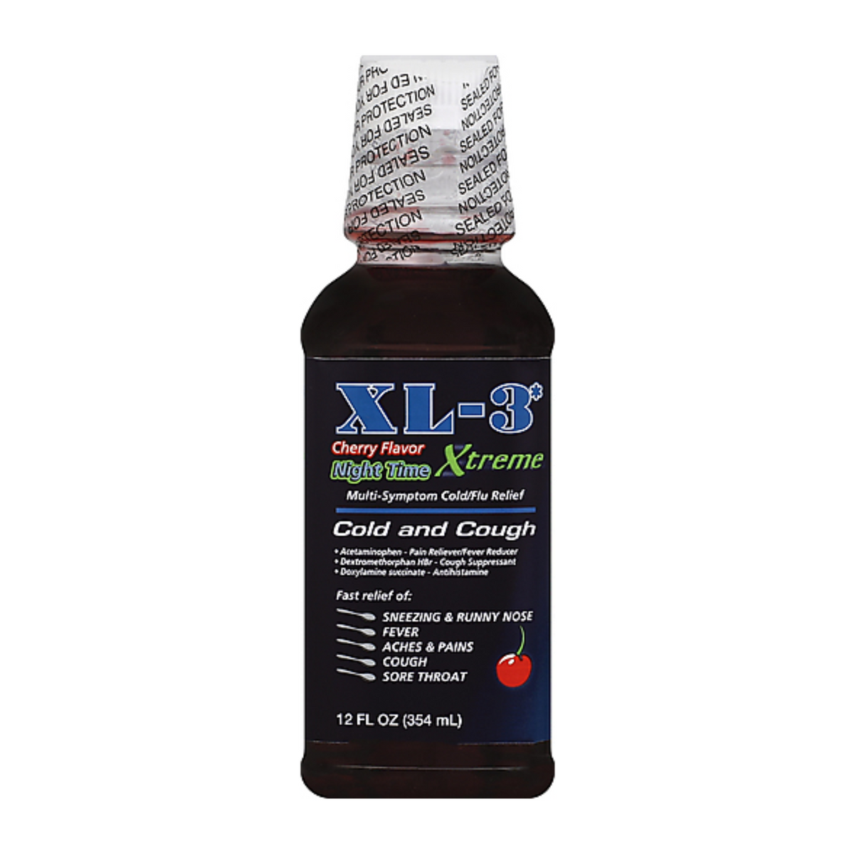 XL-3 Night Time Cereza 12oz