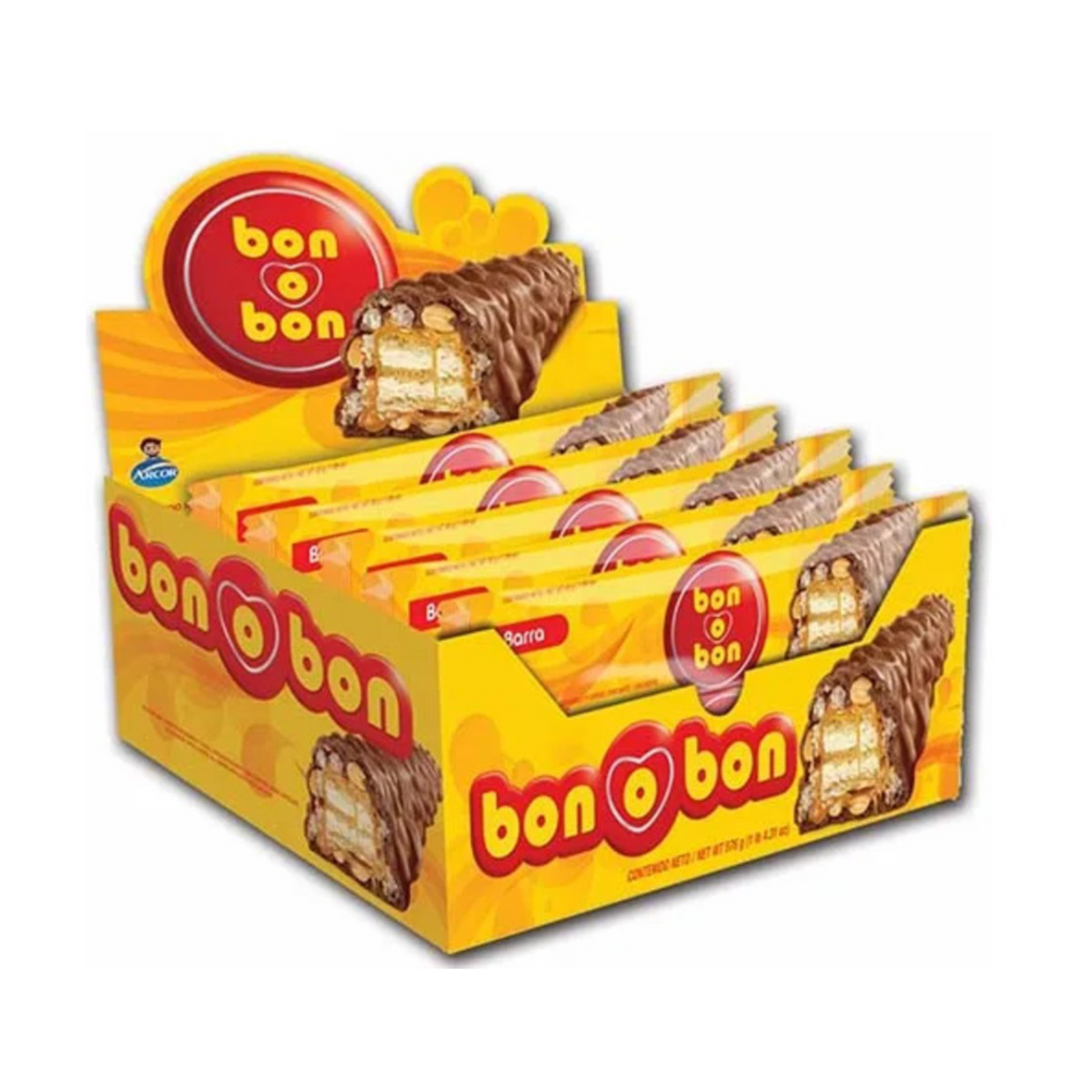 Barra de chocolate Bon o Bon 12/12ct