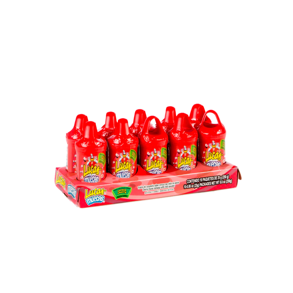 Lucas Muecas Cereza 10 pzas