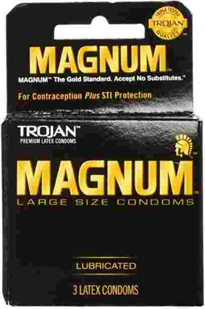 Preservativos Trojan Magnum 6/3 unidades