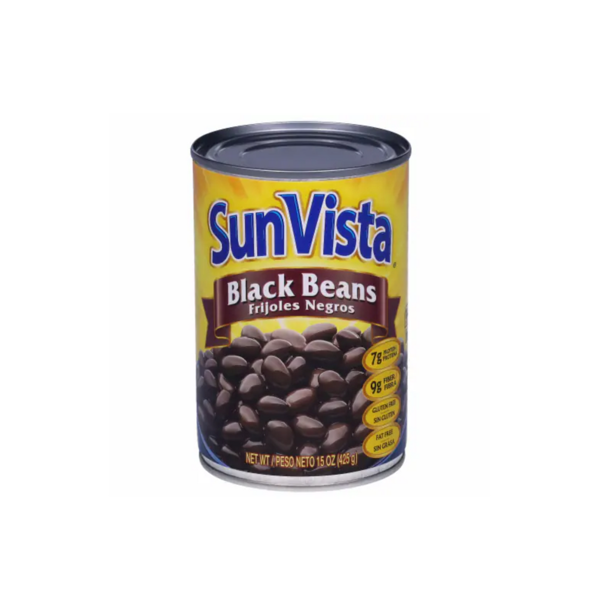 Frijoles negros Sun Vista 12/15oz