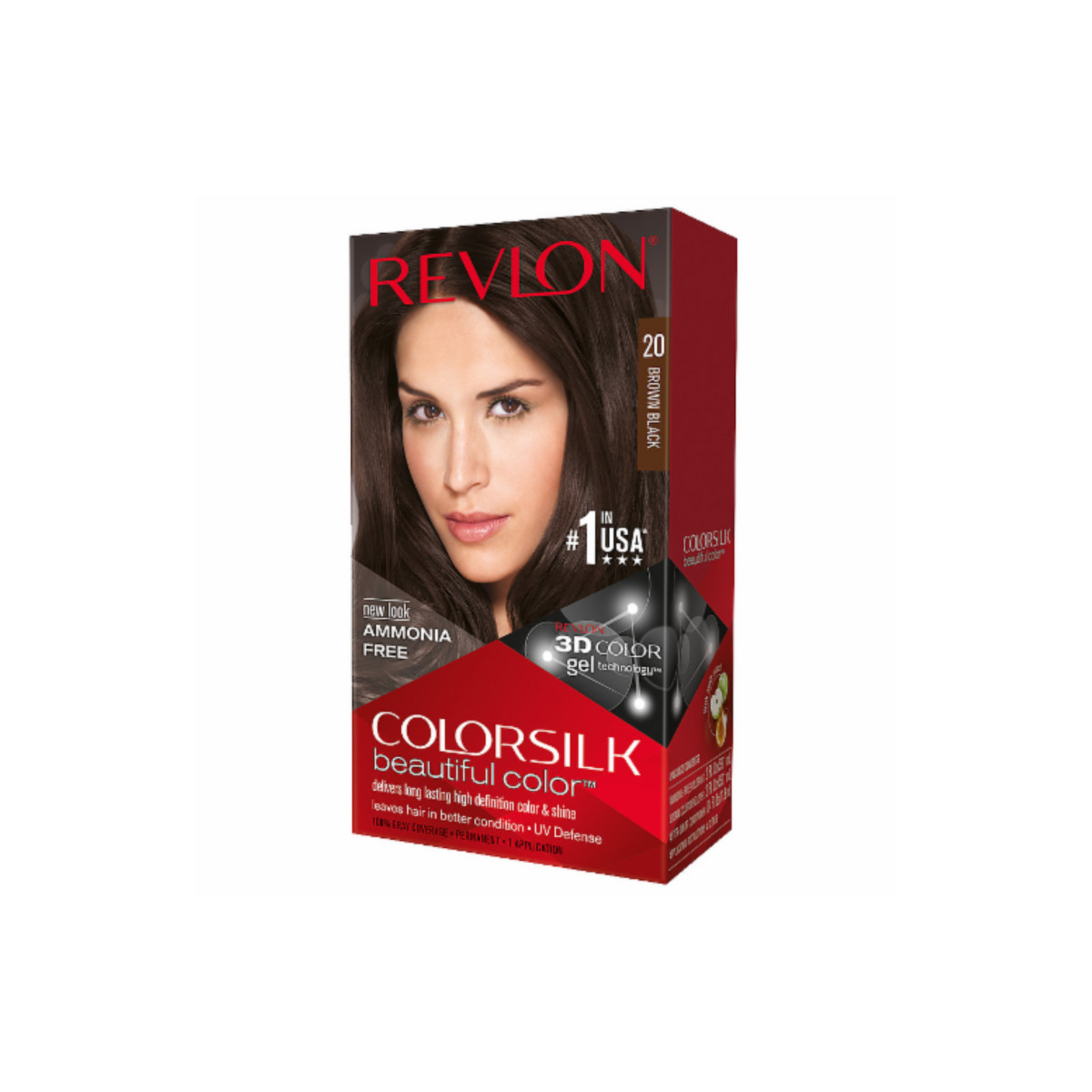 Revlon #20 Marrón Negro 3/10oz