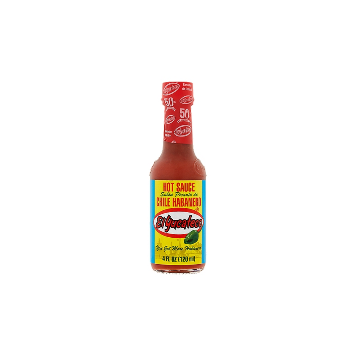 El Yucateco Red Habanero 12/4oz
