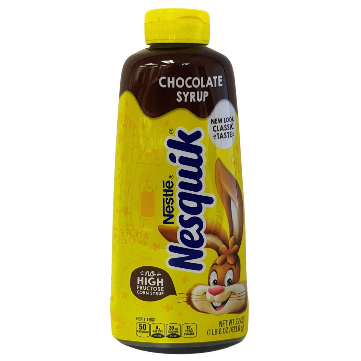 Sirope de chocolate Nesquik 6/22oz